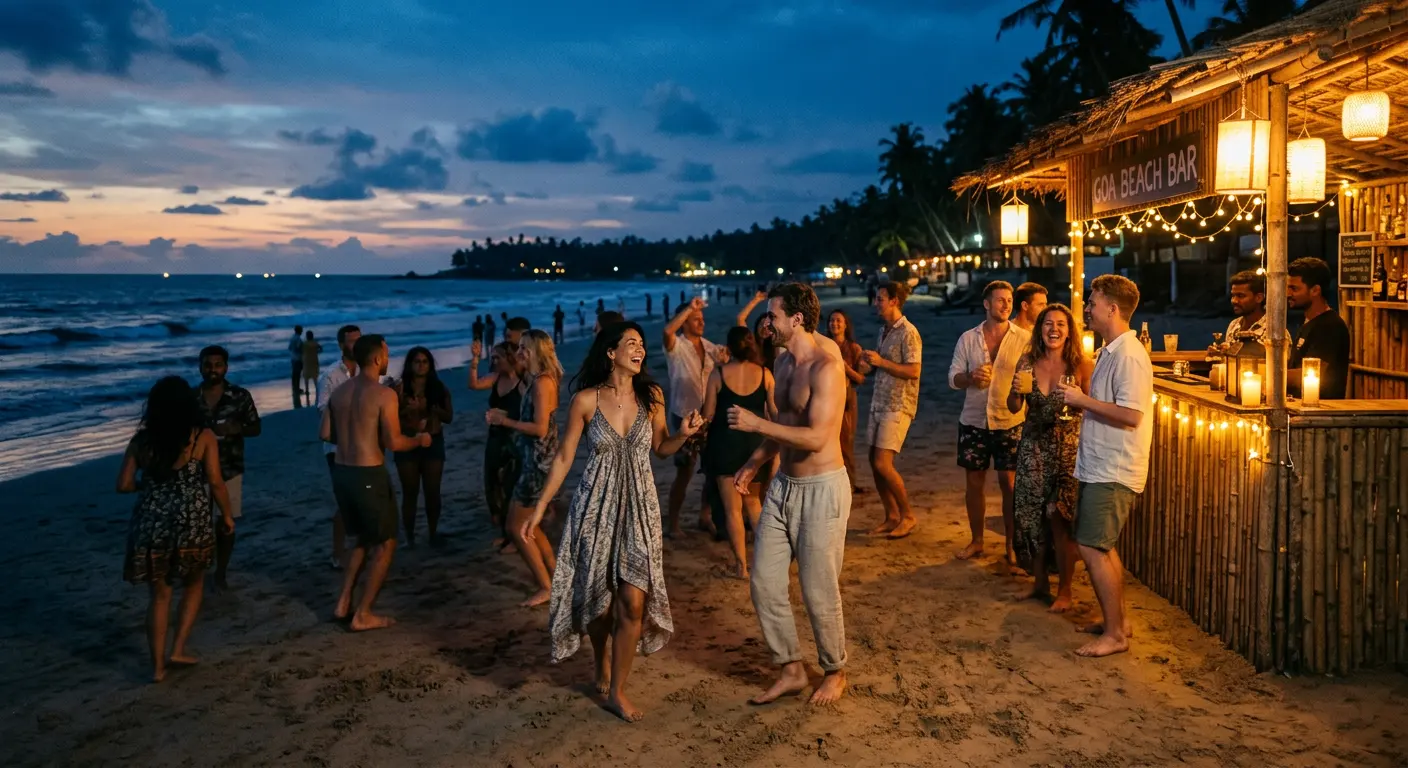 Guests dancing
